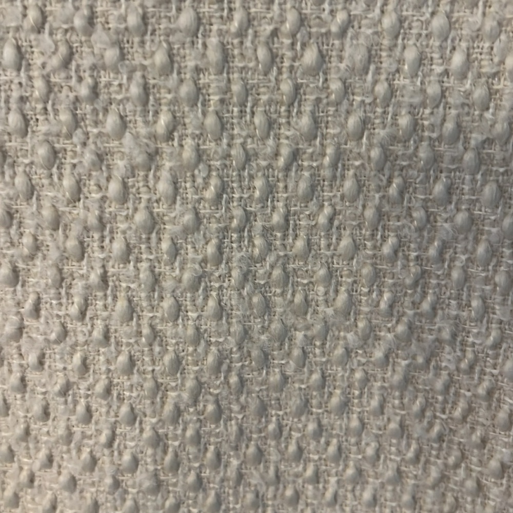 Cream Gold Cropped Blazer with Textured Fabric - Picture 9 of 9